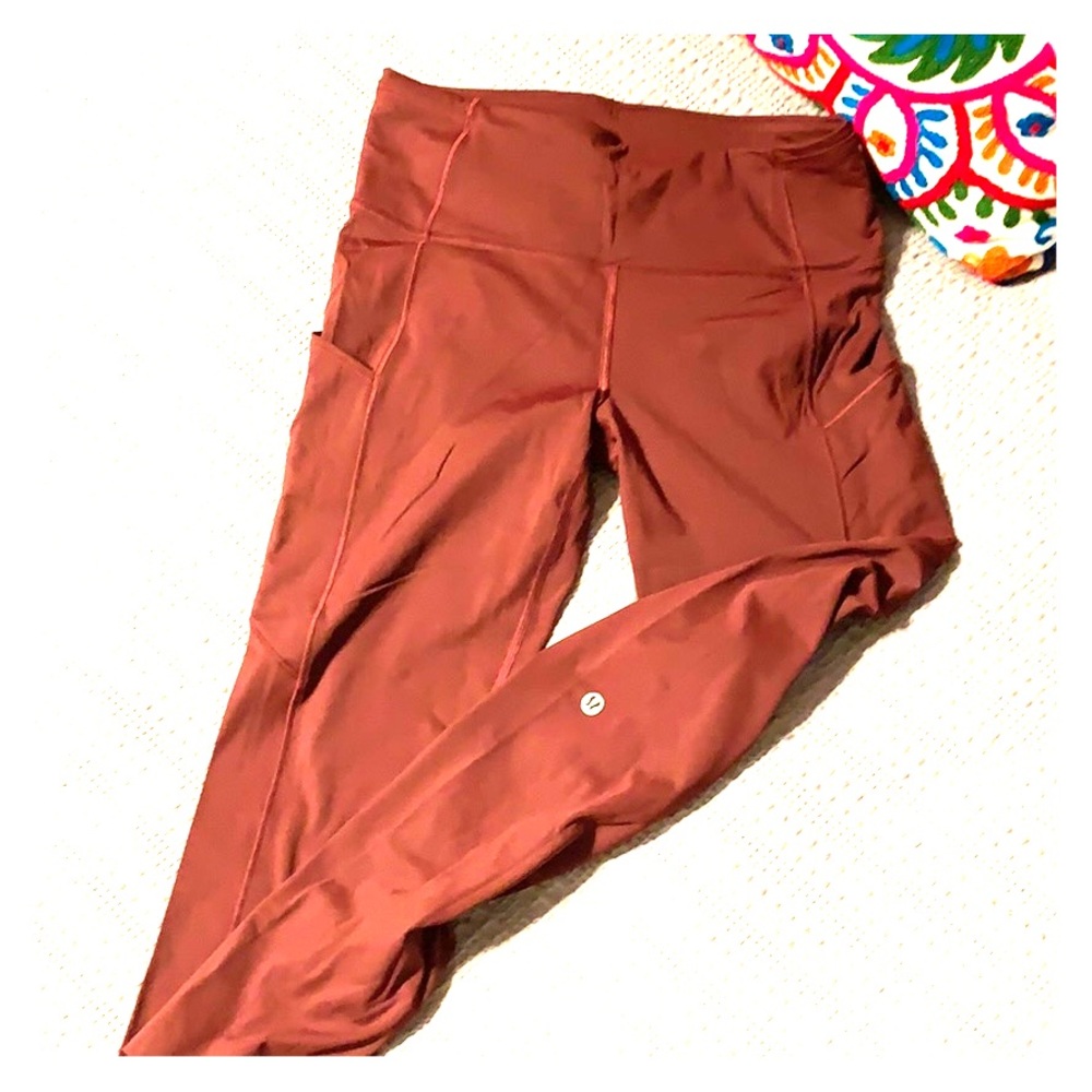 Lululemon High Rise Fast and Free 28” Leggings